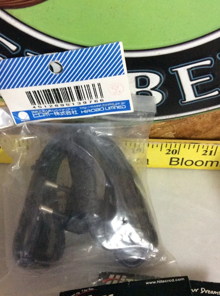 Vintage HIROBO XRB-SR Power Cord Type C H0301-034 NewInPackage🇺🇸USA Shipped - Image 4 of 4