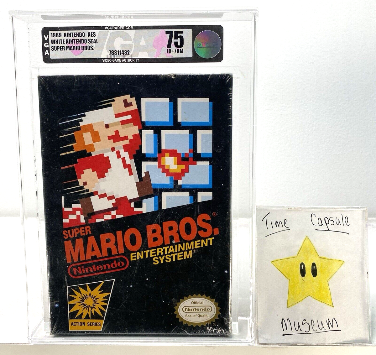 Super Mario SMB New Nintendo NES Factory Sealed WATA VGA