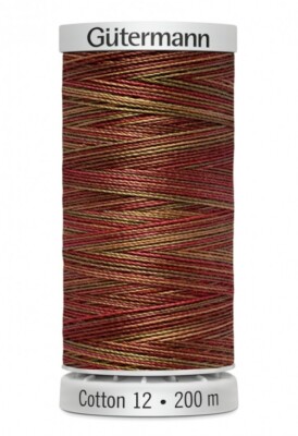 Gutermann No 12 Sulky Cotton Stickgarn je 200m 4010 rot