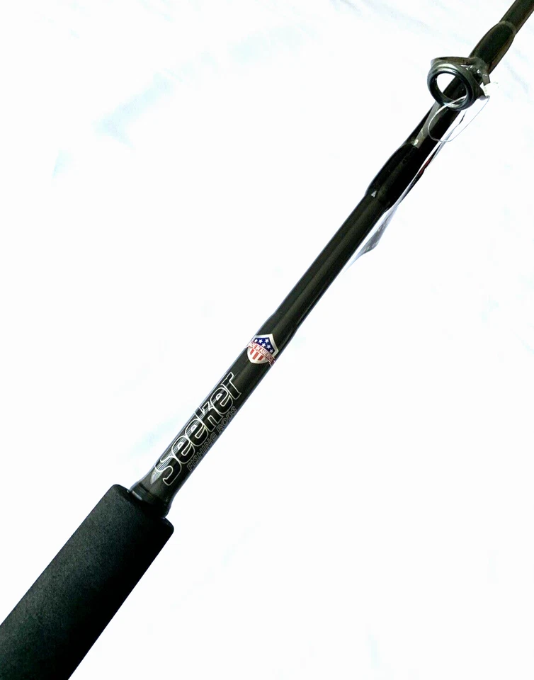 Seeker 60H JIGGING 40-80Lb Special 6’2”Graphite Jigging Fishing Rod Made In USA - Image 2 of 4