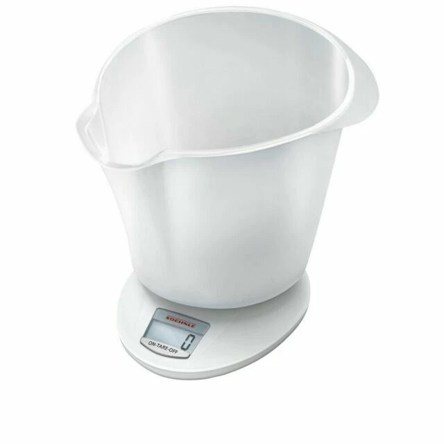 White Plastic Kitchen Scales