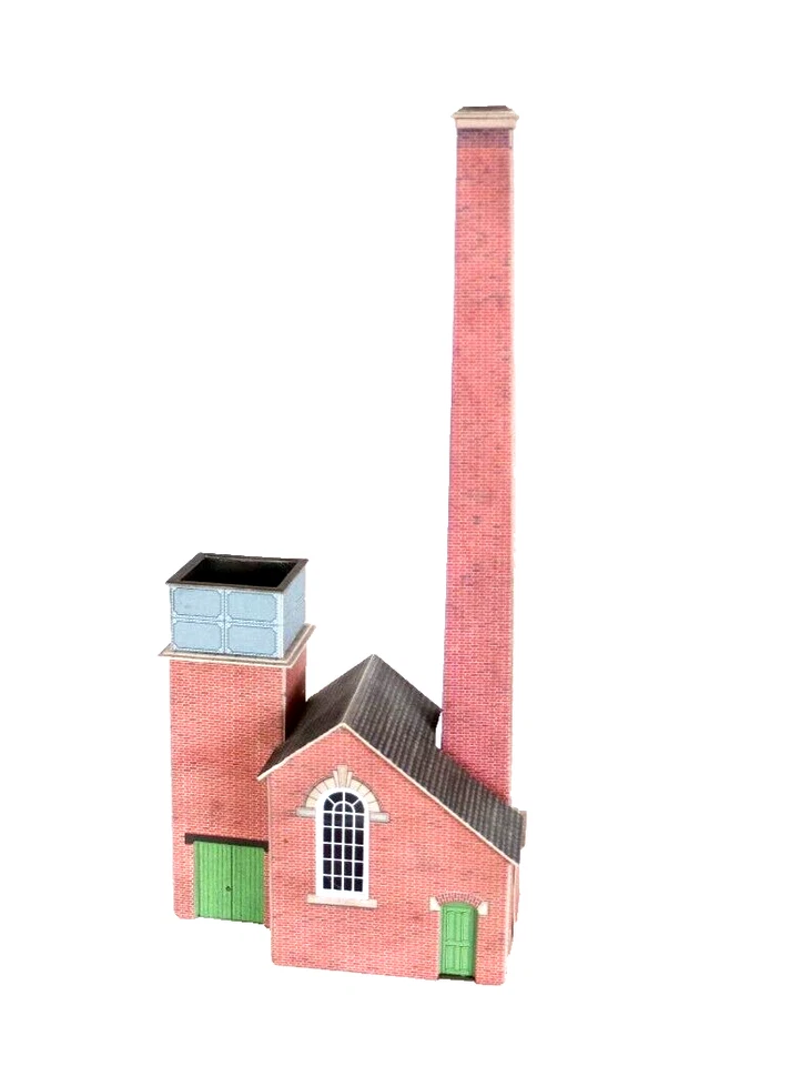 AC2800A: 00/HO Gauge Kit Built Model Railway Mill Building - Image 4 of 4