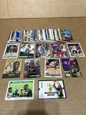 Milwaukee Bucks Basketball Card Lot of 100 Rookies & Vets Modern & Vintage