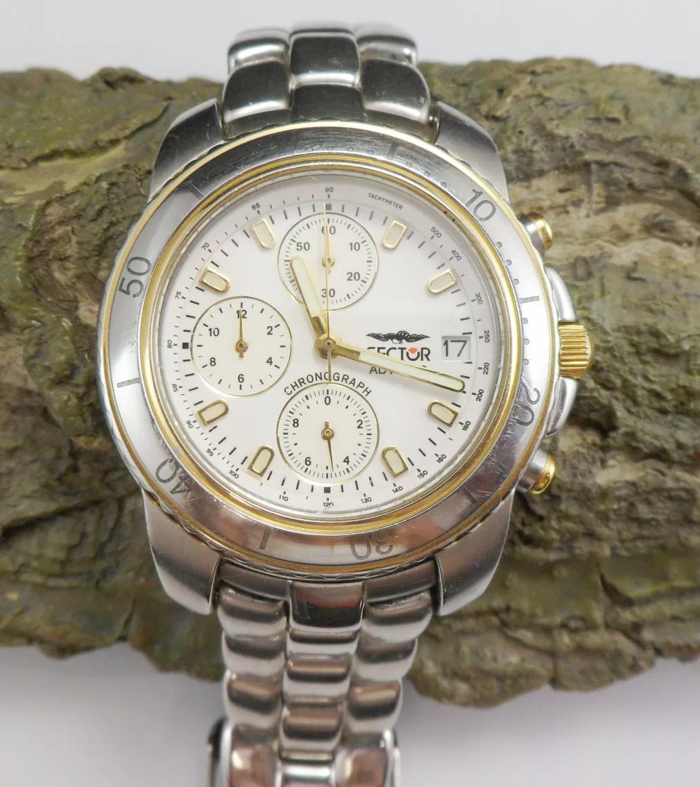 Sector ADV 5500 Herren Chronograph Quarz in Edelstahl eBay