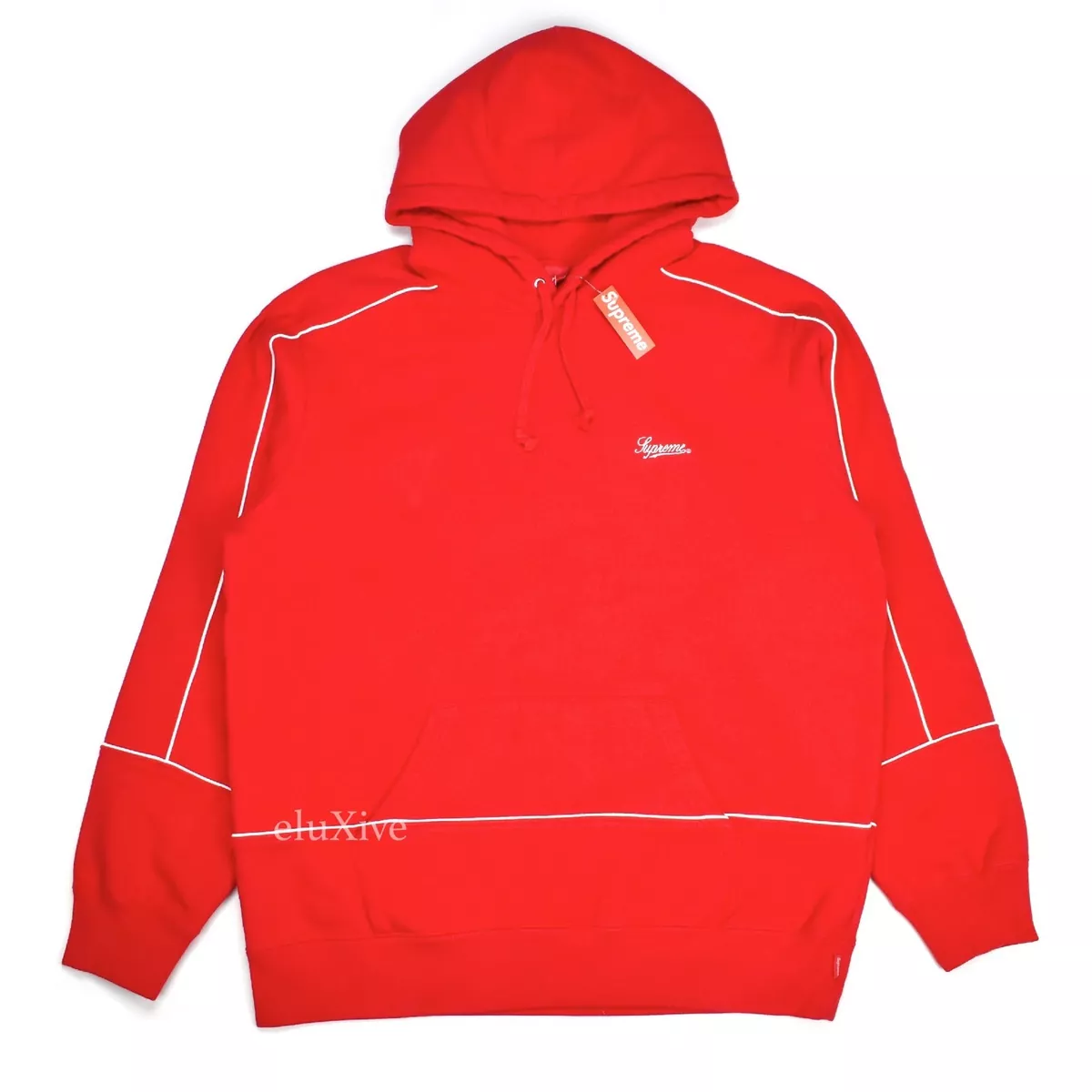 Las mejores ofertas en Sudaderas con capucha y sudaderas Supreme rojas para  hombre