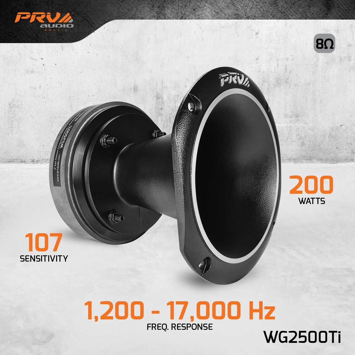 4x PRV Audio WG2500Ti 2