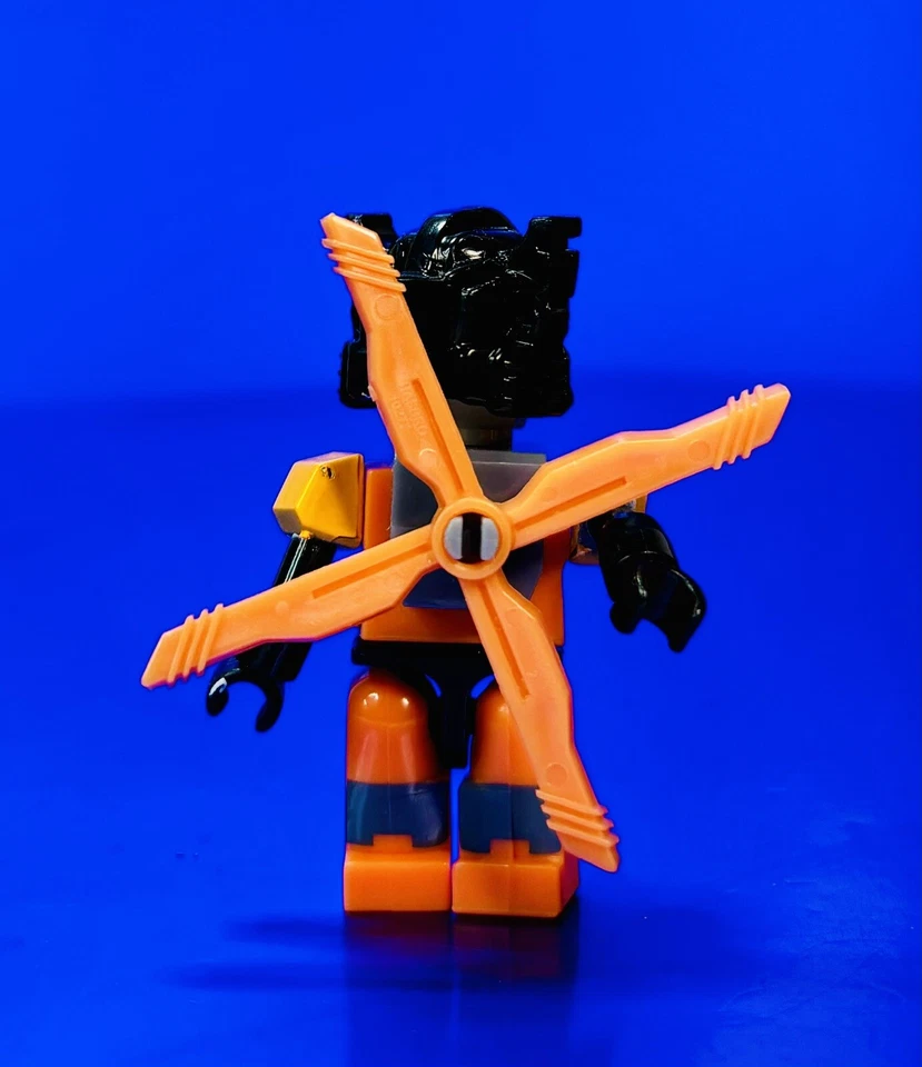 Kreo Sandstorm mini figure Transformers Autobot dest helicopter wave 4 kre-o toy - Image 2 of 2