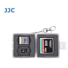 JJC MC-8D Memory Card Case fits 1CF 2 SD 2 MSD T6I T7I 80D 70D 6D D5500 D3200 D5
