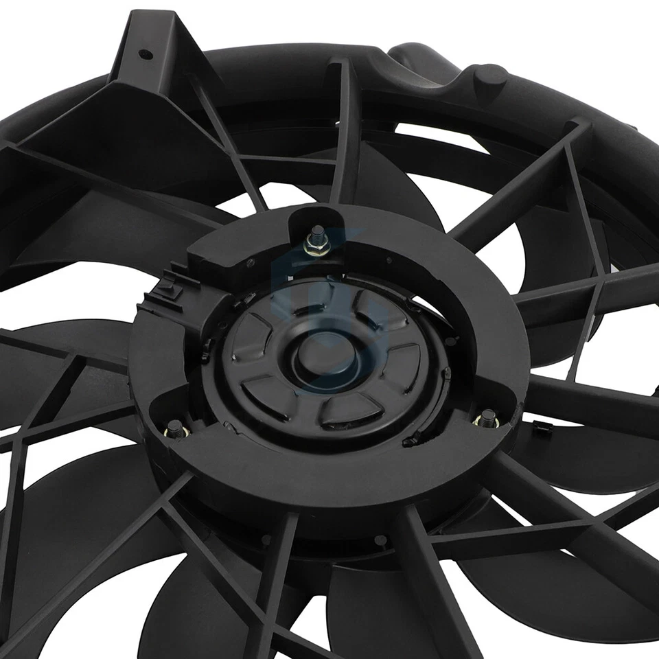 Electric Radiator Condenser Cooling Fan For 2005-2007 Chevrolet Silverado 1500 Foto 3 de 4