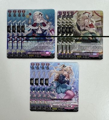 CARDFIGHT VANGUARD DZ-LBT02 ASTESICE KAIRI PLAYSET (4x EACH