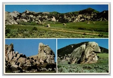 City Of Rocks In Southern Idaho Postcard Continental View