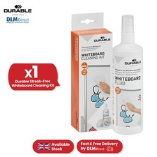 Whiteboard Cleaner - 250 ml Cleaning Spray with Microfiber Cloth for Whiteboards