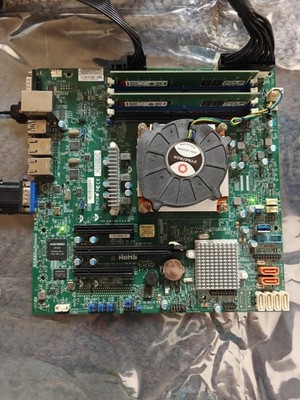 Supermicro X11SSL-F Motherboard + CPU + Memory