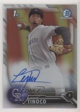 2016 Bowman Chrome Prospects Refractor 405/499 Jesus Tinoco #CPA-JT Auto 00jz