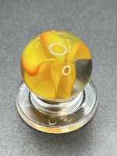 Vintage Classic Vitro Agate Hybrid Full Bloom Cat Eye Marble 0.591  