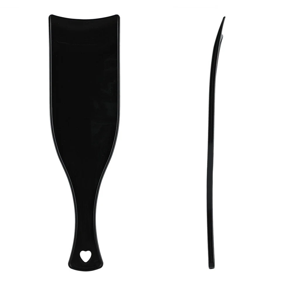 Highlights & Bleach Hair Brush Comb Black Plastic Anti-Static Hair Tool Foto 3 de 4