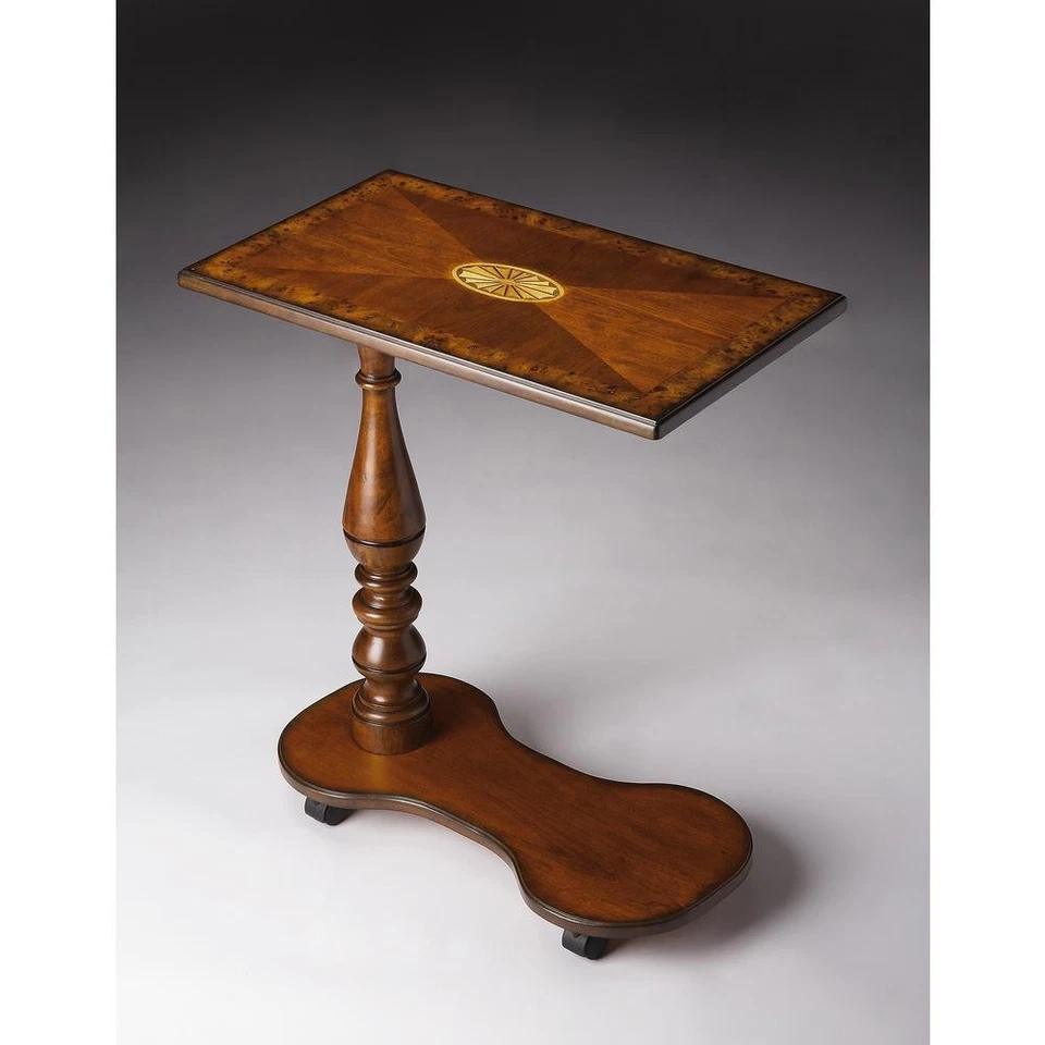Mabry Mobile Tray Table, Medium Brown - Image 3 of 4