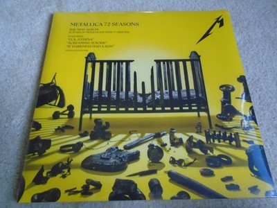 Metallica 72 Seasons Vinyl Columbus Splatter New Sealed M72 tour
