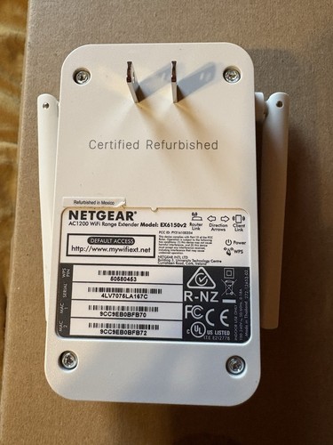 NETGEAR EX6150 AC1200 Wi-Fi Range Extender - Afbeelding 2 van 3