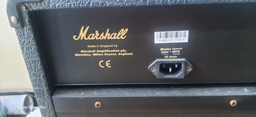 Amplificador de guitarra Marshall AVT20 Valvestate 2000 1x combo amplificador de práctica (181M) - Imagen 11 de 11
