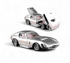 Fine Works64 Shelby Daytona - Chrome Silver 1:64