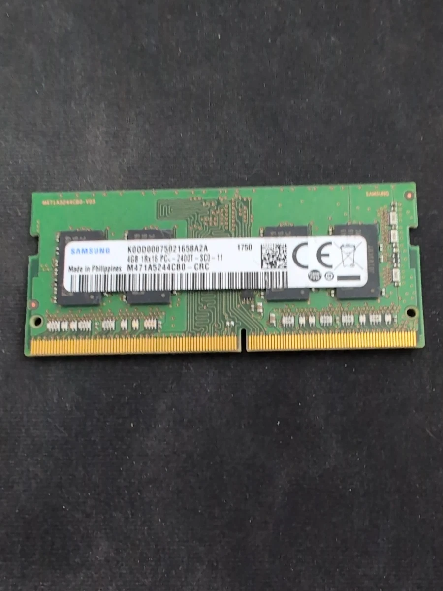 Samsung DDR4 SDRAM 4 GB Total Capacity Memory (RAM) for sale | eBay