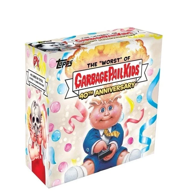 2025 TOPPS GARBAGE PAIL KIDS Worst of GPK 40th Anniversary Hobby Box