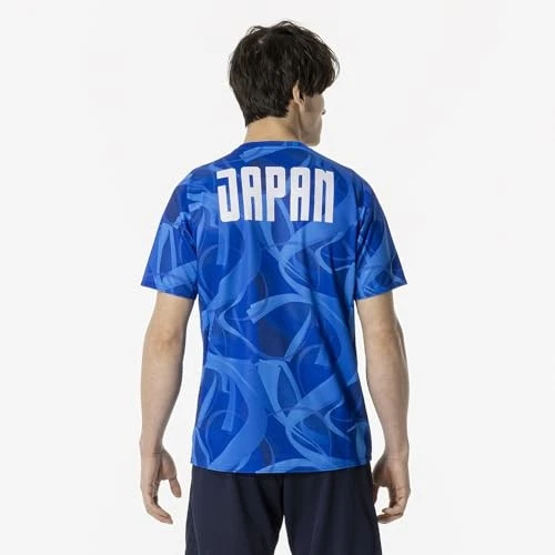 Mizuno MUGEN GRÁFICO 32MABPC1 Directoire Azul 130 con logo JAPÓN unisex y - Imagen 2 de 4