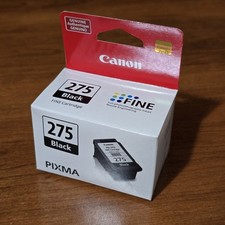 Canon PG-275 Genuine Black Ink Cartridge, Compatible with TS3520/3522, TR4720/47