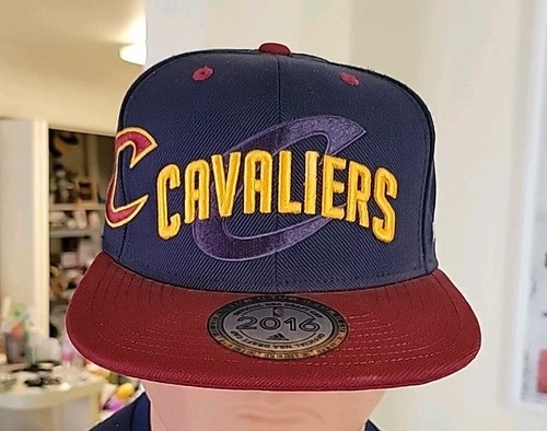 Cleveland Cavaliers Cavs Adidas Official NBA 2016 Draft Snapback Cap Hat  - Picture 1 of 14