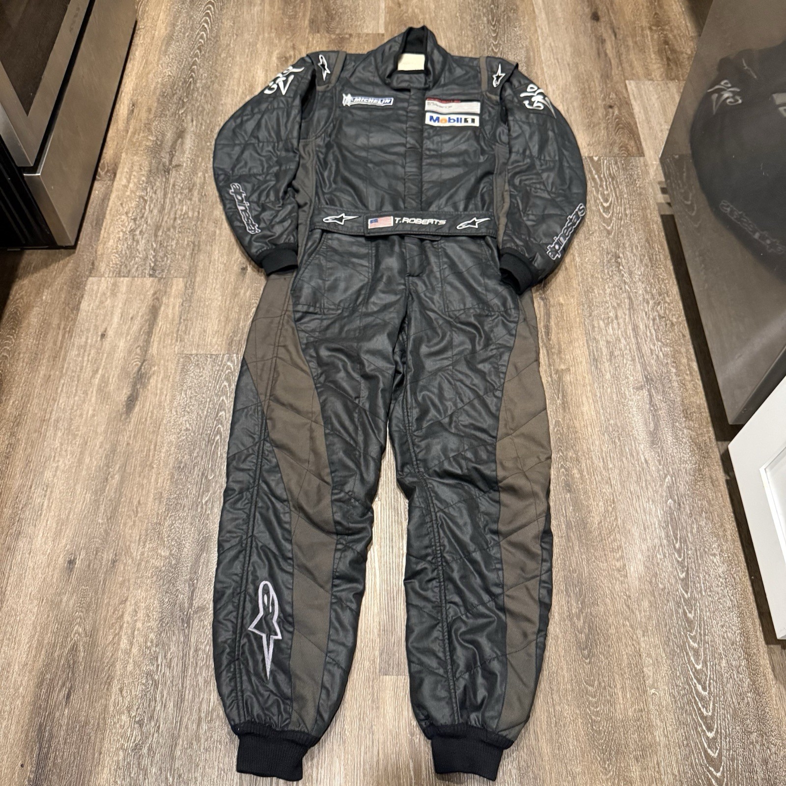 Peter Roberts Porsche Driver Suit Racing Director Mobil Supercup Pirelli RARE