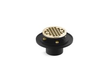 KOHLER K- 22671-AF ROUND DESIGN TILE-IN SHOWER DRAIN, Vibrant French Gold