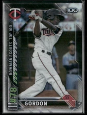 Nick Gordon 2016 Bowman Chrome Top 100 Prospects #BTP-78