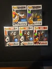 Funko Pop Marvel Lot Of 5 Vinyl Figures Venomized Heroes And Villains