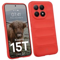 HandyhüLle FüR Xiaomi 15T Bizon Case Cover SchutzhüLle Etui HüLle Futeral Rot