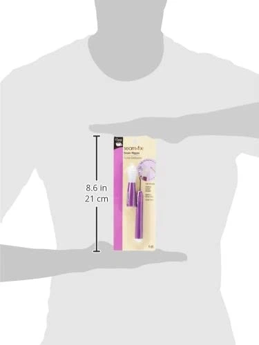 Desgarrador de costura Dritz púrpura con punta de goma para extracción rápida de rosca Foto 4 de 4