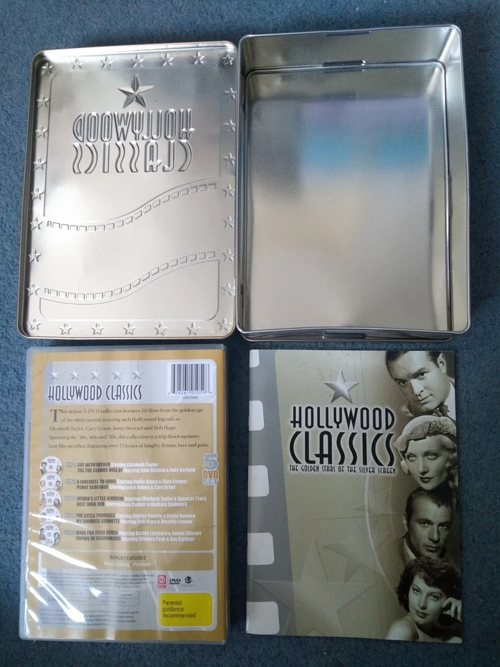 100 x CLASSIC DVD Movie Bundle/Job Lot. 23 Box Sets: JOHN WAYNE, GODFATHER...VGC - Image 4 of 4