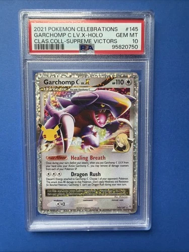 Pokemon Celebrations Garchomp C LV.X 145/147 PSA 10