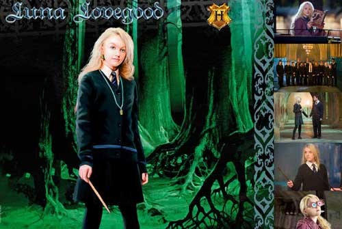 Harry Potter Luna Lovegood Giclee sobre papel