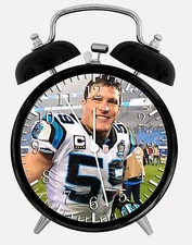 Luke Kuechly Alarm Desk Clock 3.75" Home or Office Decor E467 Nice For Gift