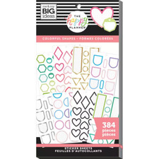 384 pc COLORFUL SHAPES Me My Big Ideas 365 The Happy Planner Stickers