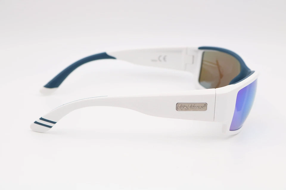 Gafas de sol polarizadas Flying Fisherman Razor blanco/azul espejo 7717Wsb 60-18-132 Foto 2 de 4
