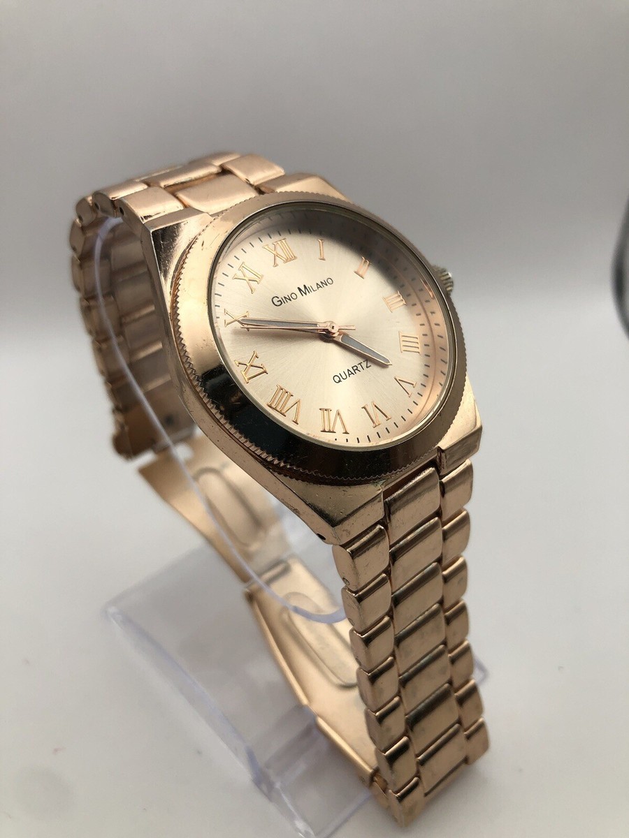 Gino Milano Women\'s Watch Rose Gold (New Battery) Beautiful Water Resistant Gino Milano Rose Gold Watch | Quartz Movement, Pre-owned - Etsy main image 4