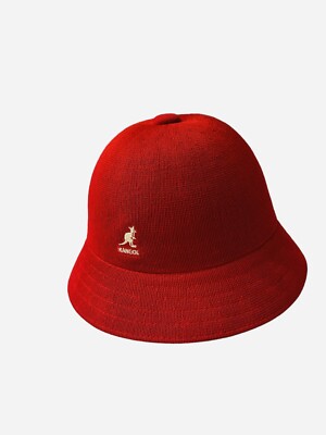 Unisex Kangol Bucket Hat K 2094ST. Size:  MEDIUM. Red Kangol
