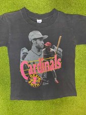1989 St. Louis Cardinals - Ozzie Smith - Vintage MLB Player T-Shirt Small 
