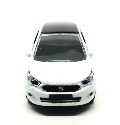 Majorette Citroen DS4 Facelift White - Black Roof - 8S - 1:64 (3