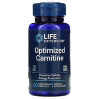 Life Extension, Optimized Carnitine, 60 Vegetarian Capsules