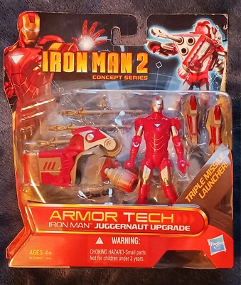 Iron Man 2 Concept Series Armor Tech Juggernaut Upgrade Action Figure