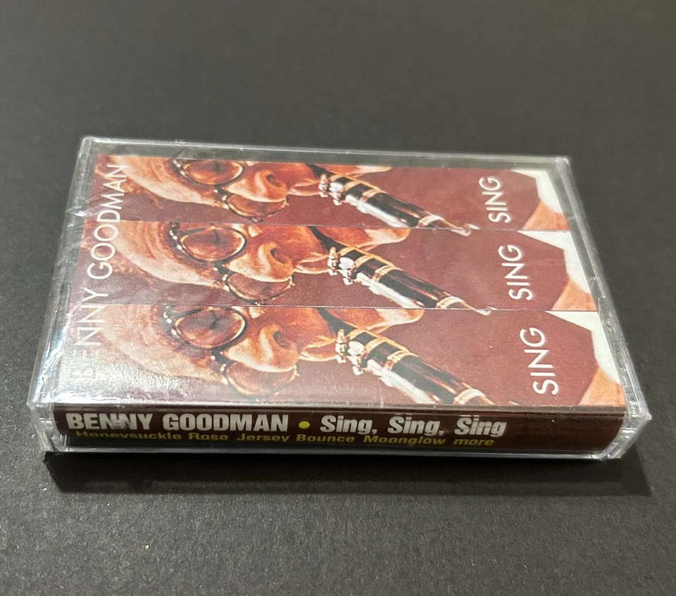 Benny Goodman Cassette Tape What Sing Sing Sing Sealed Package Rare Foto 3 de 4