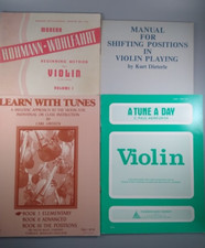 Violin Lesson Books Beginner Shifting Positions, Rubank 116 - 4 Titles See List 
